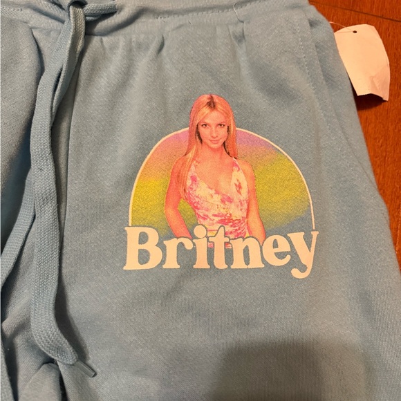Britney Spears Light Blue Women's Joggers - Picture 2 of 4